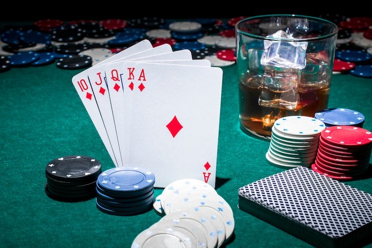 Betting slip and chip selector in sentosabos Dragon Tiger